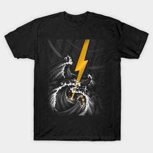 Electric Guitar Storm T-Shirt